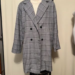 Suzanne Betro Double Breasted Coat Dress